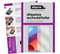 dipos I 2X Protection ecrán Compatible avec LG G6 Films de Protection d'écran Transparent