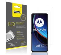 dipos I 2x Protection écran compatible avec Motorola Razr 40 Ultra - recouvre 100% de l'écran I 3D Full Coverfilms de protection
