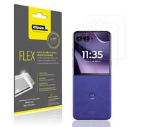 dipos I 2x Protection écran compatible avec Motorola Razr 70 Ultra Aussenseite - recouvre 100% de l'écran I 3D Full Coverfilms de protection