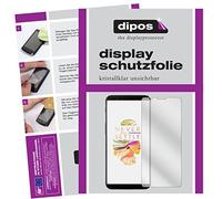 dipos I 2X Protection ecrán Compatible avec OnePlus 5T Films de Protection d'écran Transparent