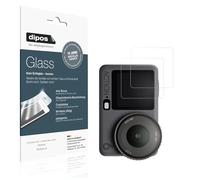 dipos I 2x Protection ecrán compatible avec Osmo Action 6 Verre souple Film Protecteur 9H