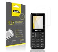 dipos I 2x Protection écran compatible avec Philips E2103 - recouvre 100% de l'écran I 3D Full Coverfilms de protection