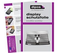 dipos I 2X Protection ecrán Compatible avec Philips EP3550/00 Repose-Tasses Films de Protection d'écran Transparent