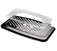 dipos I 2X Protection ecrán Compatible avec Philips EP5447/90 Plateau d'égouttage Films de Protection d'écran Transparent