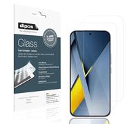 dipos I 2x Protection ecrán compatible avec Poco F8 Pro Verre souple Film Protecteur 9H