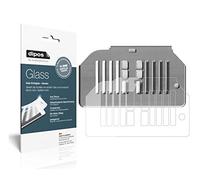 dipos I 2X Protection ecrán Compatible avec Siemens EQ.6 TE604509DE Series 400 Repose-Tasses Verre Souple Film Protecteur 9H