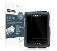 dipos I 2x Protection ecrán compatible avec SIgma Eox View 700 Verre souple Film Protecteur 9H