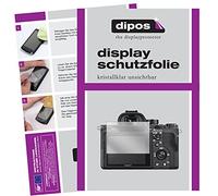 dipos I 2X Protection ecrán Compatible avec Sony Alpha 7R II Films de Protection d'écran Transparent