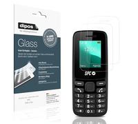 dipos I 2x Protection ecrán compatible avec SPC Talk 2 Go Verre souple Film Protecteur 9H