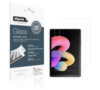 dipos I 2x Protection ecrán compatible avec TCL Tab 10L Gen 4 Verre souple Film Protecteur 9H