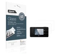 dipos I 2x Protection ecrán compatible avec TP-Link M8550 Verre souple Film Protecteur 9H