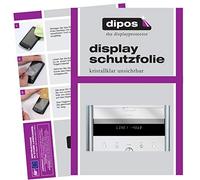 dipos I 2X Protection ecrán Compatible avec Vincent SV-238 MK Films de Protection d'écran Transparent