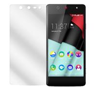 dipos I 2X Protection ecrán Compatible avec Wiko Selfie Films de Protection d'écran Transparent