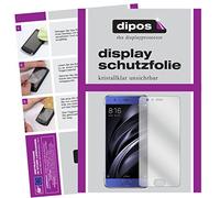 dipos I 2X Protection ecrán Compatible avec Xiaomi Mi6 Films de Protection d'écran Transparent