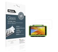 dipos I 2x Protection ecrán compatible avec Zebra WT6400 Verre souple Film Protecteur 9H