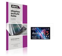 dipos I 2x Protection ecrán compatible avec ZENTALITY C-710 P max Films de protection d'écran transparent