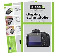 dipos I 2X Protection ecrán Mat Compatible avec Canon EOS 750D Films de Protection d'écran