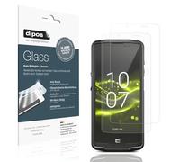 dipos I 2x Protection ecrán mat compatible avec CROSSCALL Core-M6 Verre souple Film Protecteur 9H