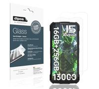 dipos I 2x Protection ecrán mat compatible avec Doogee Fire7 Outdoor Verre souple Film Protecteur 9H