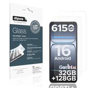 dipos I 2x Protection ecrán mat compatible avec DOOGEE Note 56 Pro Verre souple Film Protecteur 9H