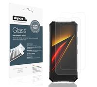 dipos I 2x Protection ecrán mat compatible avec Doogee S300 Plus Verre souple Film Protecteur 9H