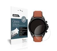 dipos I 2X Protection ecrán Mat Compatible avec Fossil Gen 6 (44 mm) Smartwatch Verre Souple Film Protecteur 9H