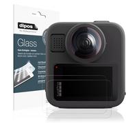dipos I 2x Protection ecrán mat compatible avec GoPro Max 2 Verre souple Film Protecteur 9H