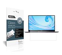 dipos I 2X Protection ecrán Mat Compatible avec Huawei MateBook D15 Verre Souple Film Protecteur 9H