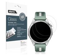 dipos I 2x Protection ecrán mat compatible avec Huawei Watch GT6 46mm Verre souple Film Protecteur 9H