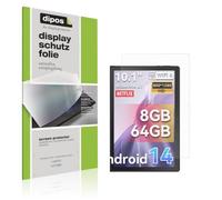 dipos I 2x Protection ecrán mat compatible avec Laptok LA10BK Films de protection d'écran