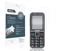 dipos I 2x Protection ecrán mat compatible avec Maxcom MM735 Verre souple Film Protecteur 9H