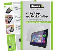 dipos I 2X Protection ecrán Mat Compatible avec Medion Akoya P2212T / P2211T Films de Protection d'écran