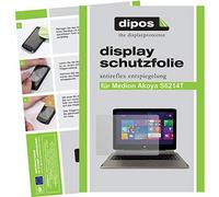 dipos I 2X Protection ecrán Mat Compatible avec Medion Akoya S6214T MD99380 Films de Protection d'écran