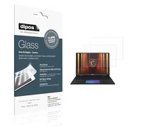 dipos I 2x Protection ecrán mat compatible avec MSI Titan 18HX AI 2025 Verre souple Film Protecteur 9H