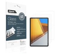 dipos I 2x Protection ecrán mat compatible avec Poco Pad M1 Verre souple Film Protecteur 9H