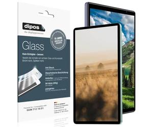 dipos I 2x Protection ecrán mat compatible avec SGIN T12 10.51 Verre souple Film Protecteur 9H