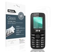 dipos I 2x Protection ecrán mat compatible avec SPC Talk 2 Go Verre souple Film Protecteur 9H
