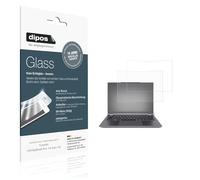 dipos I 2x Protection ecrán mat compatible avec Tuxedo InfinityBook Pro 14 Gen 10 Verre souple Film Protecteur 9H
