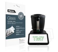 dipos I 2x Protection ecrán mat compatible avec Vorwerk Thermomix TM7 Verre souple Film Protecteur 9H
