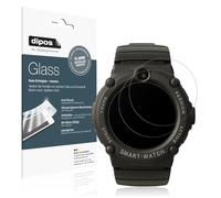 dipos I 2x Protection ecrán mat compatible avec Watchmark GPS Watch Kids Verre souple Film Protecteur 9H
