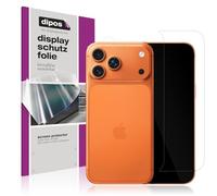 dipos I 4x Protection ecrán compatible avec Apple iPhone 17 Pro mit Kameraschutz Films de protection d'écran transparent