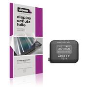 dipos I 4x Protection ecrán compatible avec Deity TC-1 Films de protection d'écran transparent