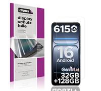 dipos I 4x Protection ecrán compatible avec DOOGEE Note 56 Pro Films de protection d'écran transparent