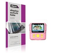 dipos I 4x Protection ecrán compatible avec Frelisty Kinder Digitalkamera 1080P Films de protection d'écran transparent