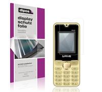 dipos I 4x Protection ecrán compatible avec GFive Gold New Films de protection d'écran transparent