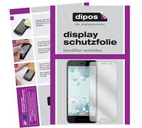 dipos I 4X Protection ecrán Compatible avec HTC U Play Films de Protection d'écran Transparent (2X Avant & 2X arrière)