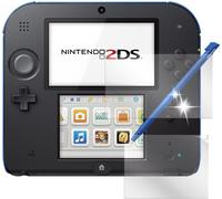 dipos I 4X Protection ecrán Compatible avec Nintendo 2DS Films de Protection d'écran Transparent (2X Avant & 2X arrière)