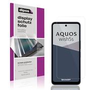 dipos I 4x Protection ecrán compatible avec Sharp Aquos wish5s Films de protection d'écran transparent