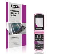 dipos I 4x Protection ecrán compatible avec Ufferson T380D Seniorenhandy Films de protection d'écran transparent