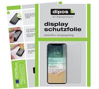 dipos I 4X Protection ecrán Mat Compatible avec Apple iPhone X Films de Protection d'écran (2X Avant & 2X arrière)